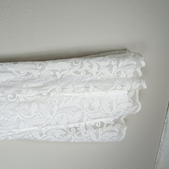 Show Me Your Mumu Claire Cut Out Dress Women's Small White Lace Midi Dre… - Picture 10 of 12